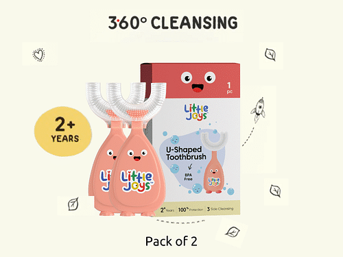 Little Joys U Shaped Toothbrush - Pack of 2