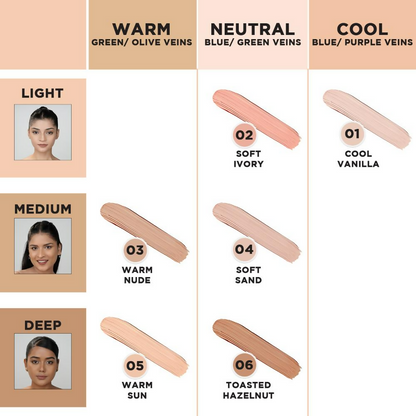 Bella Vita Organic Hydmatte FX - Magic Concealer - Warm Sun