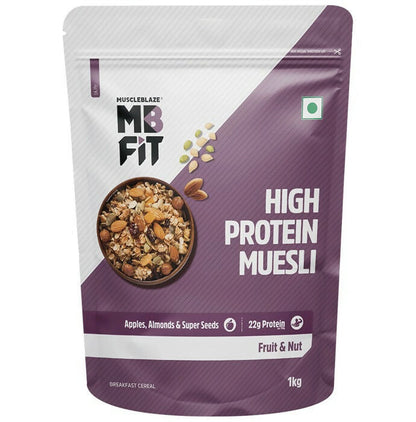 MuscleBlaze Fit High Protein Muesli - Fruits & Nut