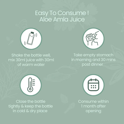 Krishna's Herbal & Ayurveda Aloe+ Amla Juice