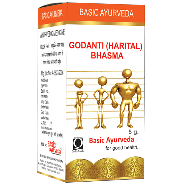 Basic Ayurveda Godanti (Harital) Bhasma