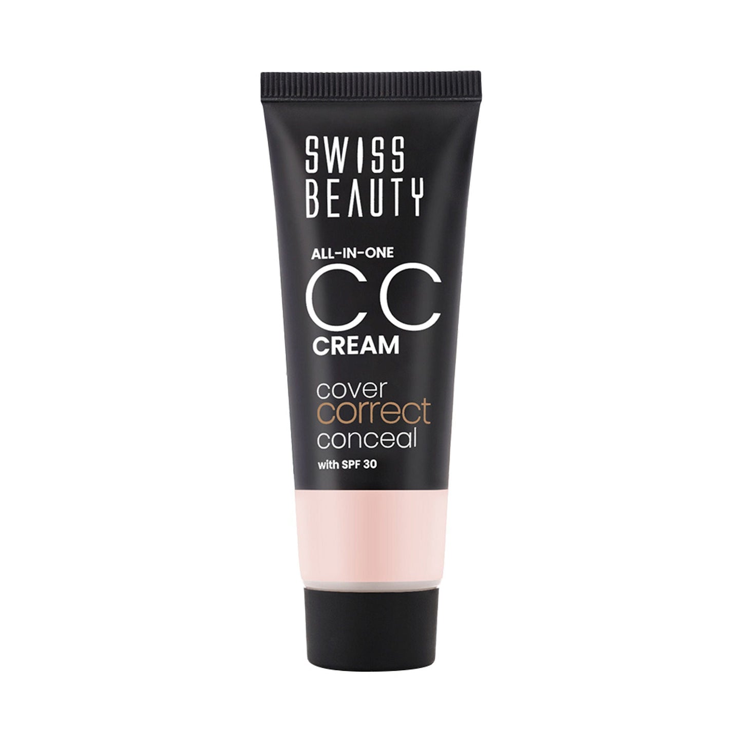 Swiss Beauty All-In-One CC Cream Cover Correct & Conceal - 02 Soft Ivory