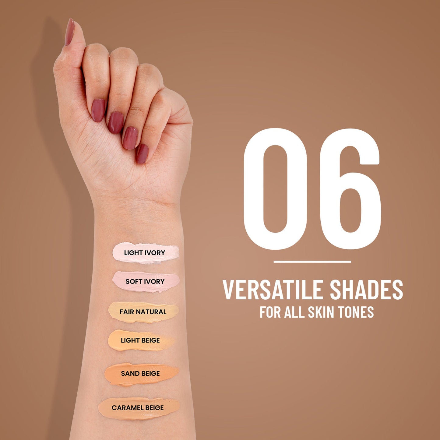 Swiss Beauty All-In-One CC Cream Cover Correct & Conceal - 04 Light Beige