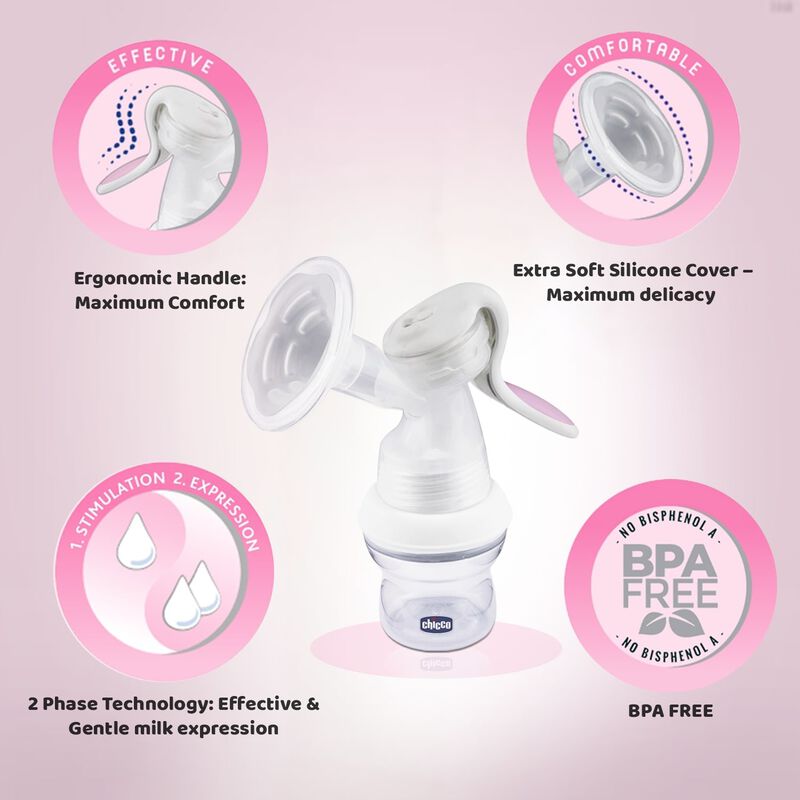 Chicco Natural Feeling Manual Breast Pump