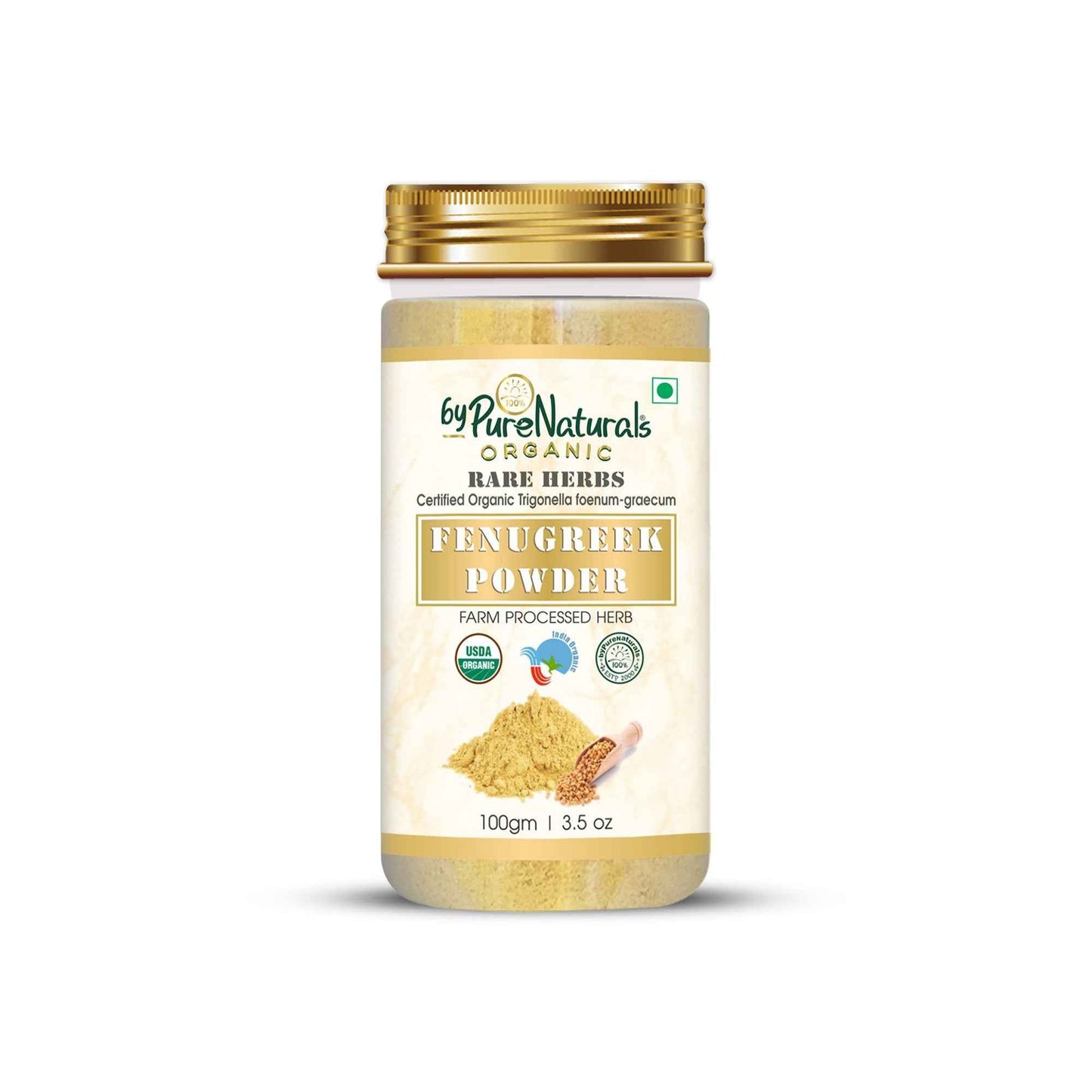 byPureNaturals Organic Fenugreek Powder