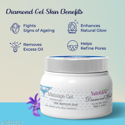 NutriGlow Diamond Massage Gel - 300 gms