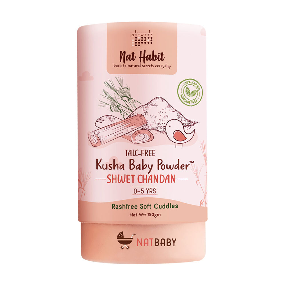 Nat Habit Kusha Baby Powder - Shwet Chandan