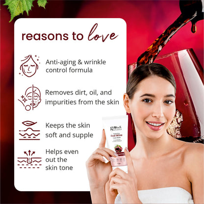 Globus Naturals Red Wine Hydrating Face Wash