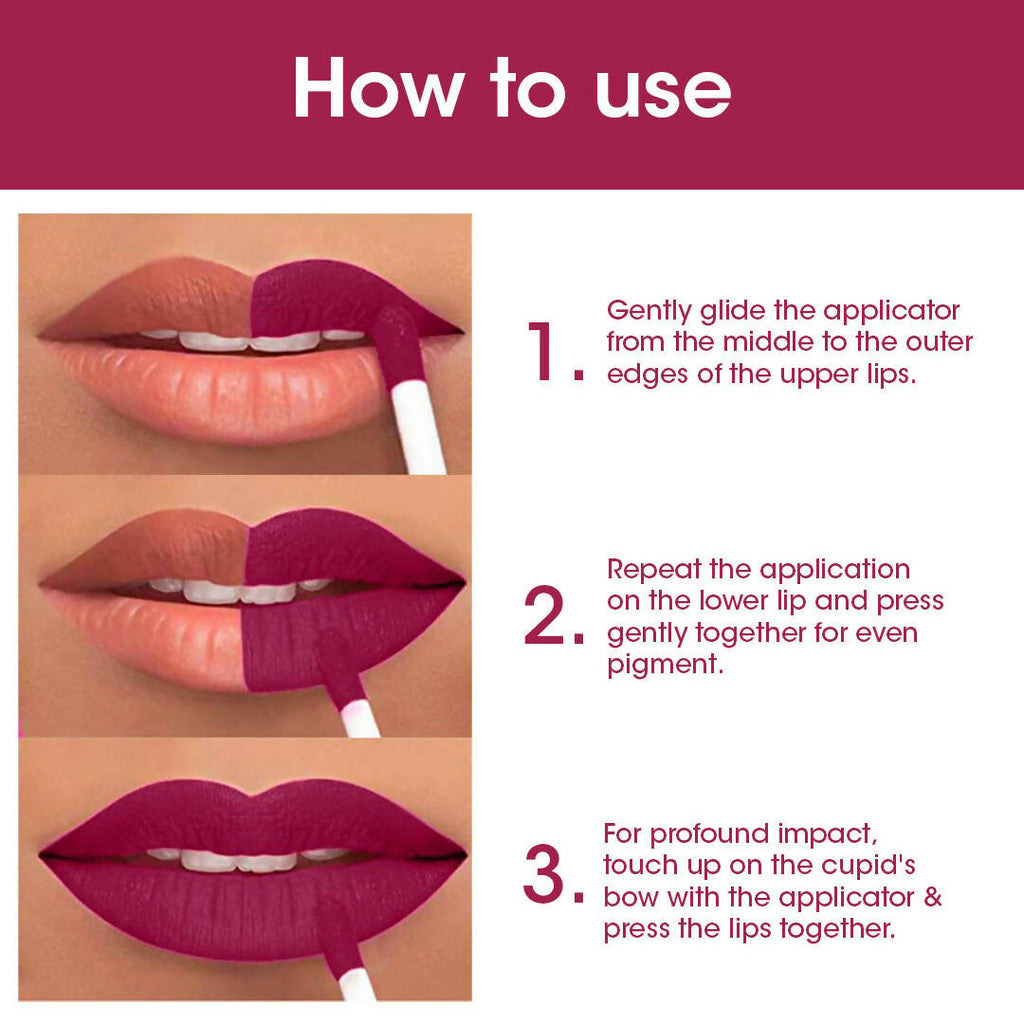 T.A.C - The Ayurveda Co. Liquid Matte Cosmic Pink Lipstick