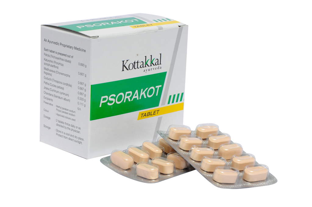 Kottakkal Arya Vaidyasala Psorakot Tablet - 100 Tabs