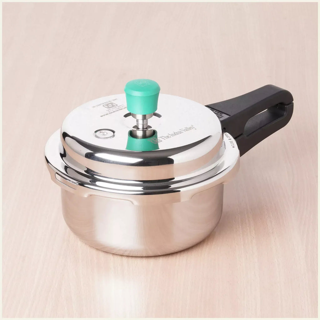 The Indus Valley Stainless Steel Pressure Cooker