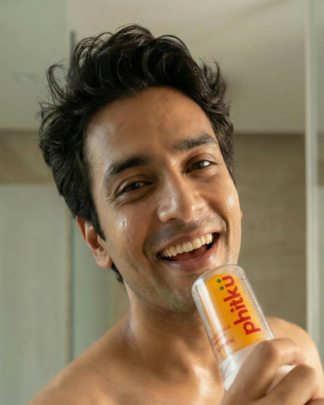 Phitku Crystal Roll On Deo with Turmeric