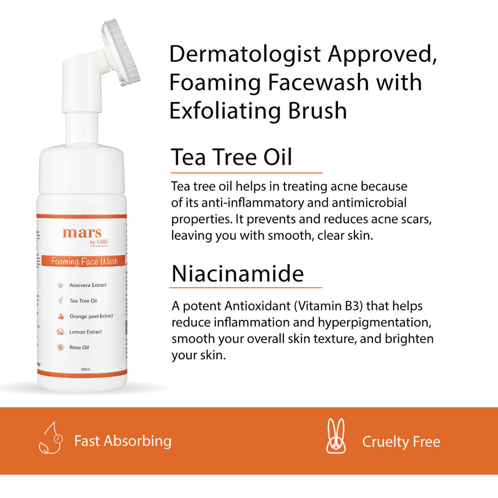 Mars by GHC Foaming Face Wash & Anti-Pollution Sunscreen