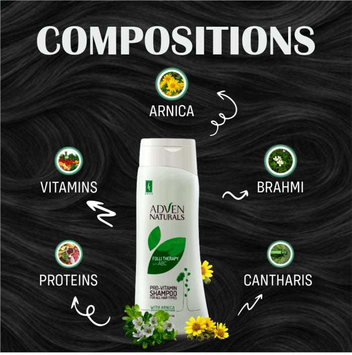 Adven Folli Therapy Pro-vitamin Shampoo