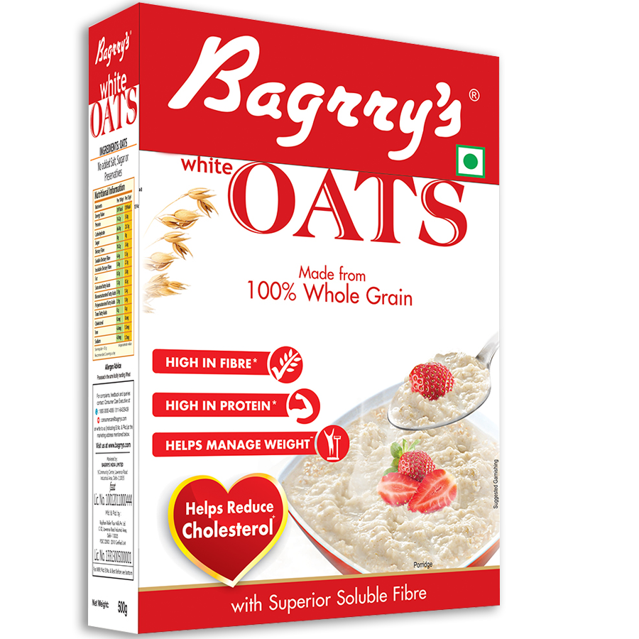 Bagrry's White Oats Box - 500 gms