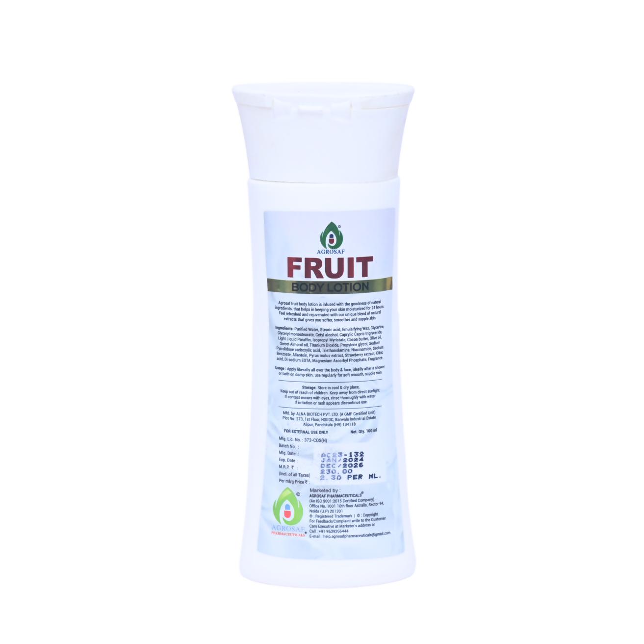 Agrosaf Fruit Body Lotion