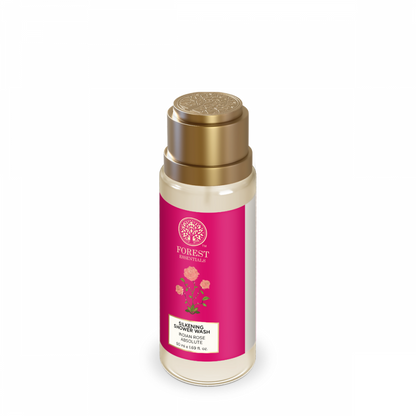 Forest Essentials Travel Size Silkening Shower Wash Indian Rose Absolute