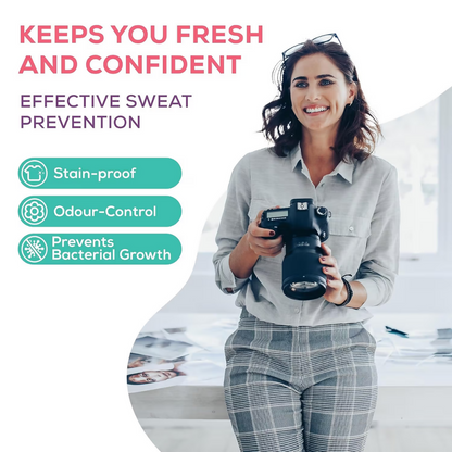Bronson Professional Underarm Sweat Pads Disposable Prevent Stains & Absorb Sweat