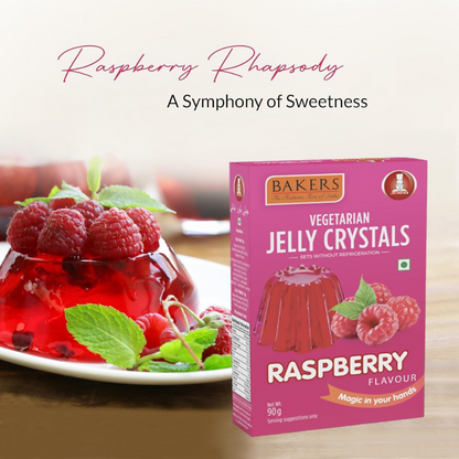 BAKERS Jelly Crystal - Strawberry, Blueberry, Raspberry, Cranberry