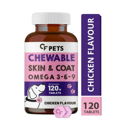 Carbamide Forte Pets Chewable Skin and Coat Tablets