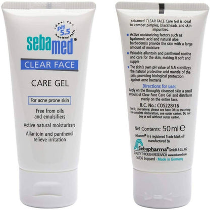 Sebamed Clear Face Care Gel - 50 ml
