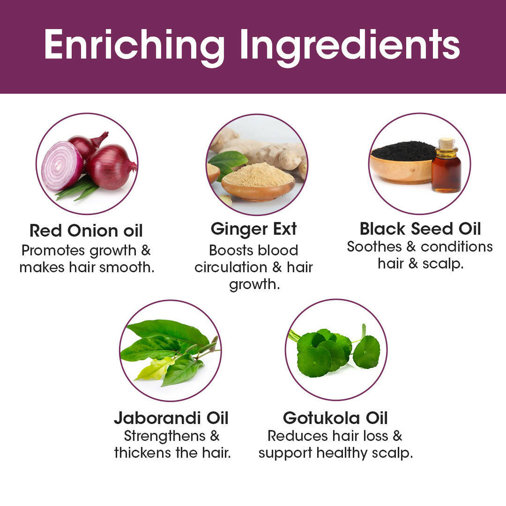 T.A.C - The Ayurveda Co. Onion Hair Oil for Hair Growth