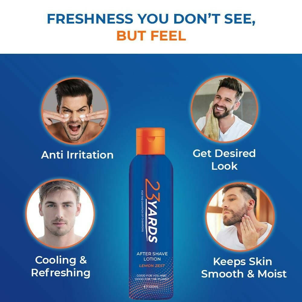 23 Yards After Shave Lotion for Men - Distacart