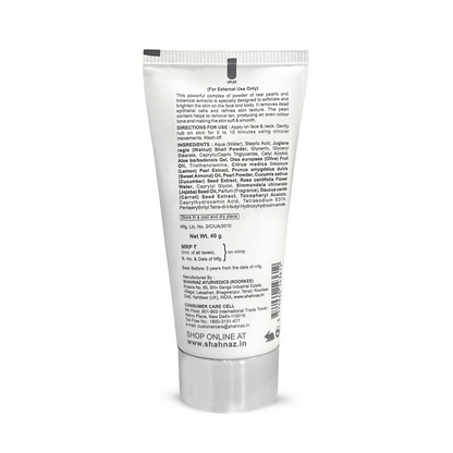 Shahnaz Husain Pearl Scrub Plus (Natural Exfoliating Scrub)