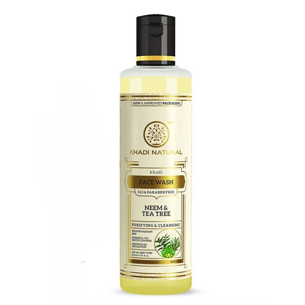 Khadi Natural Neem & Teatree Face Wash - 210 ml