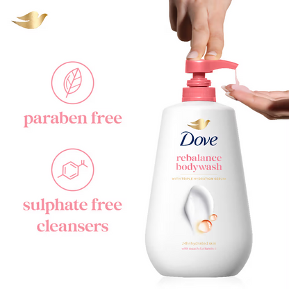 Dove Revitalizing Body Wash With Scented Peach And Vitamin C