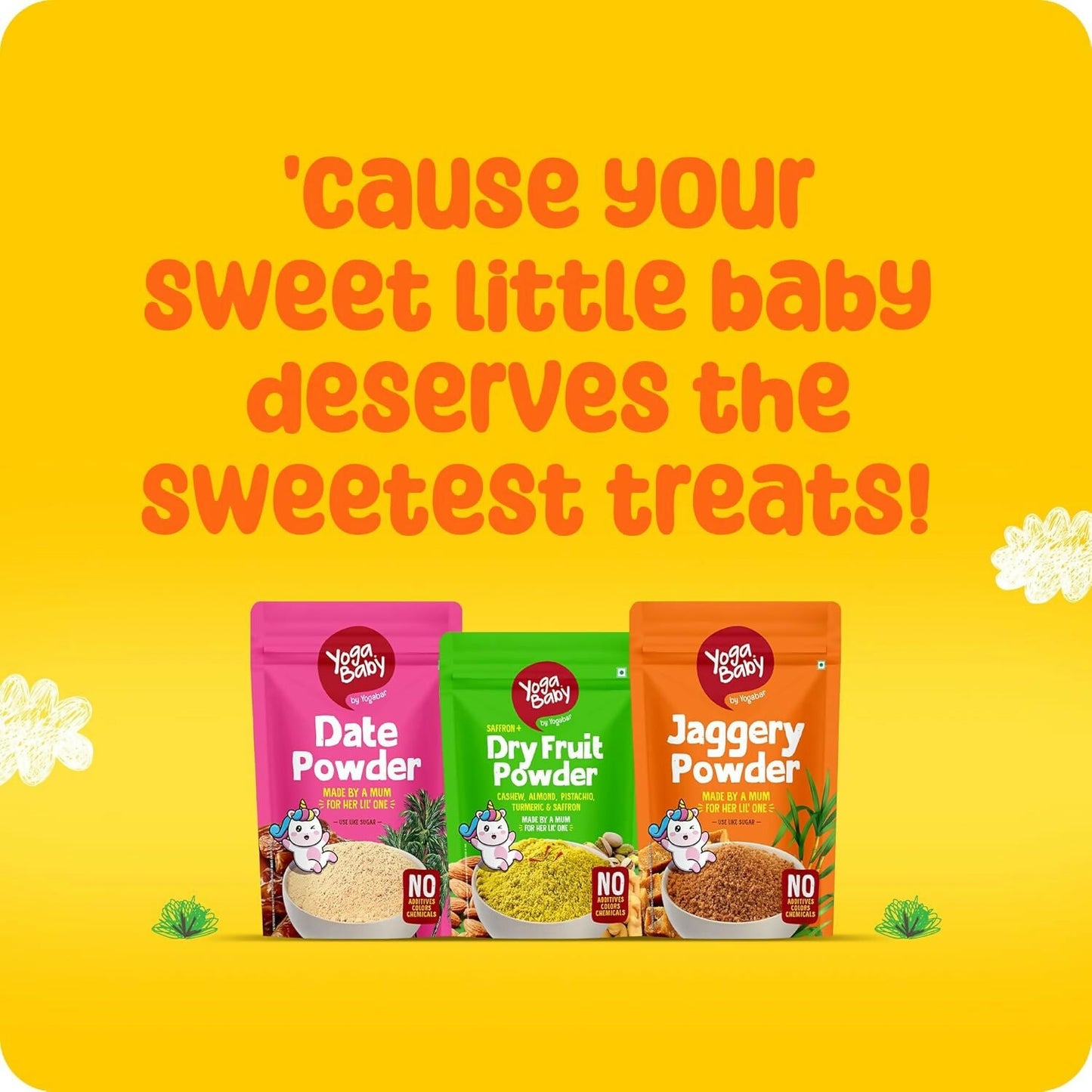 Yoga Bar Yogababy Jaggery Powder For Infants, Kids