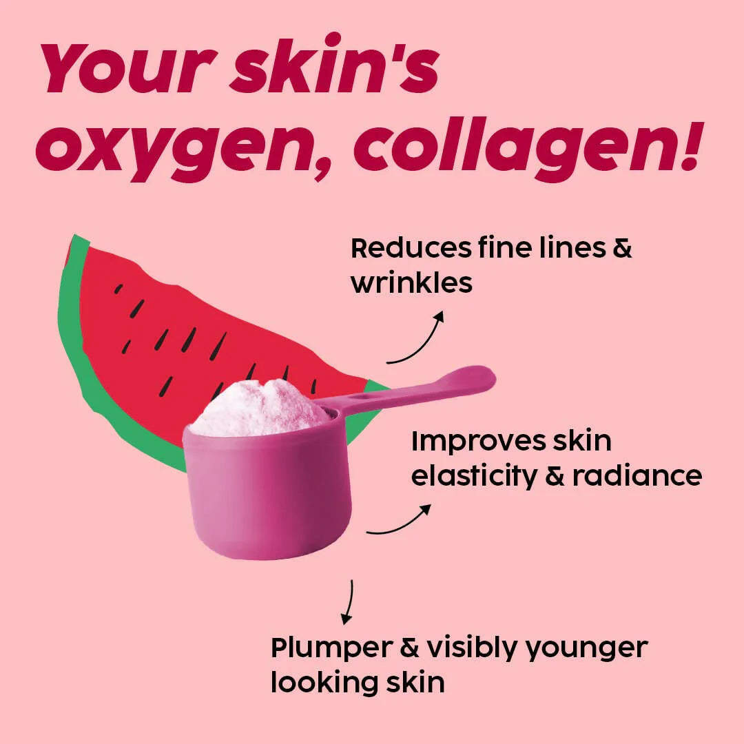 PLIX The Plant Fix Wholefood Forever Young Collagen -Watermelon -200 gm