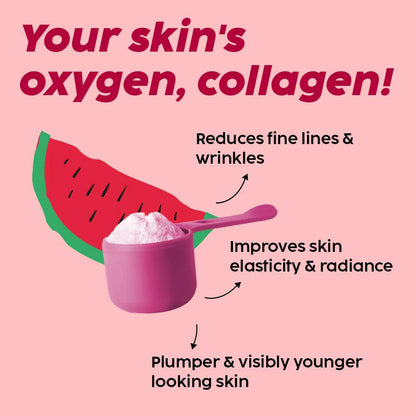 PLIX The Plant Fix Wholefood Forever Young Collagen -Watermelon -200 gm