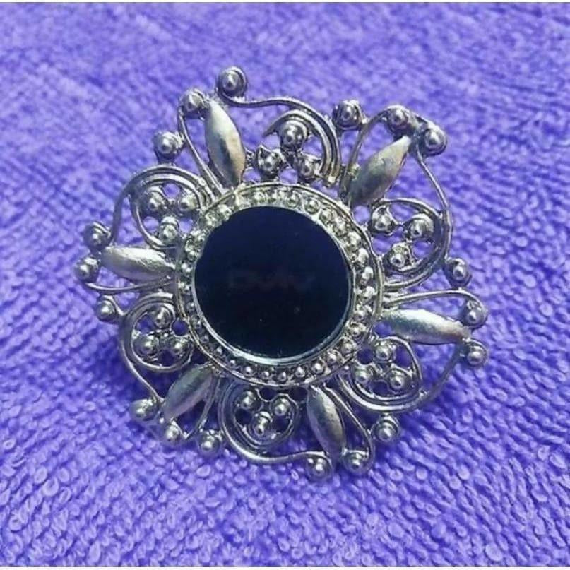 MS Fashion India Women Artificial Jewellery Designed Black Ring