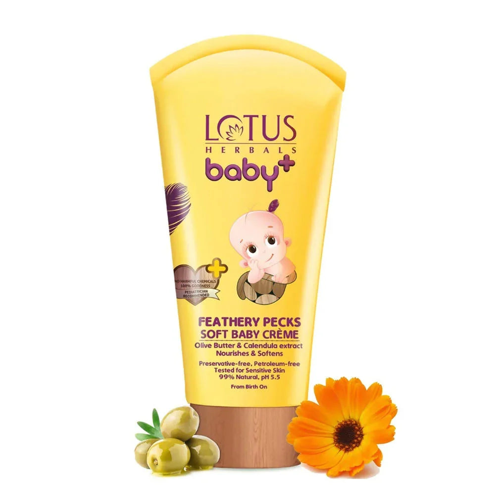 Lotus Herbals Baby+ Feathery Pecks Soft Baby Crème