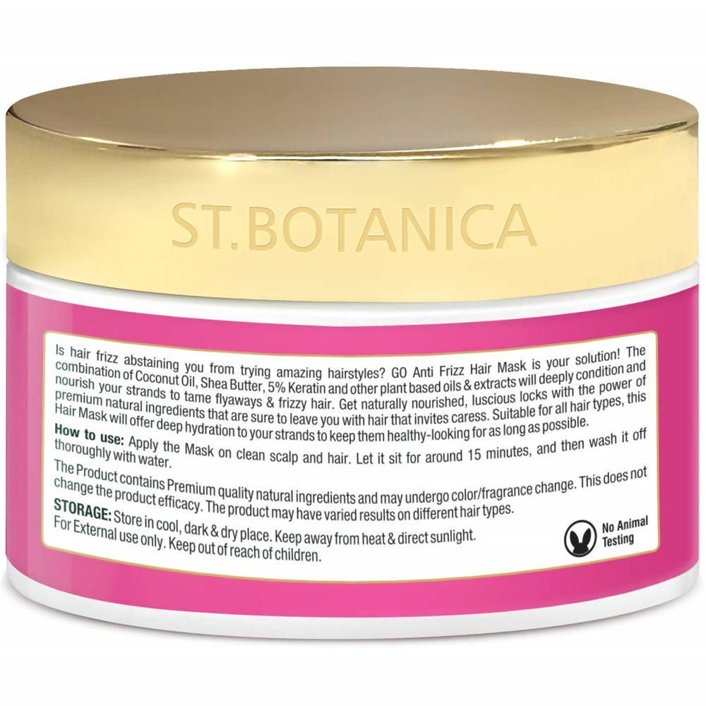 St.Botanica GO Anti Frizz Hair Mask - 200 gms
