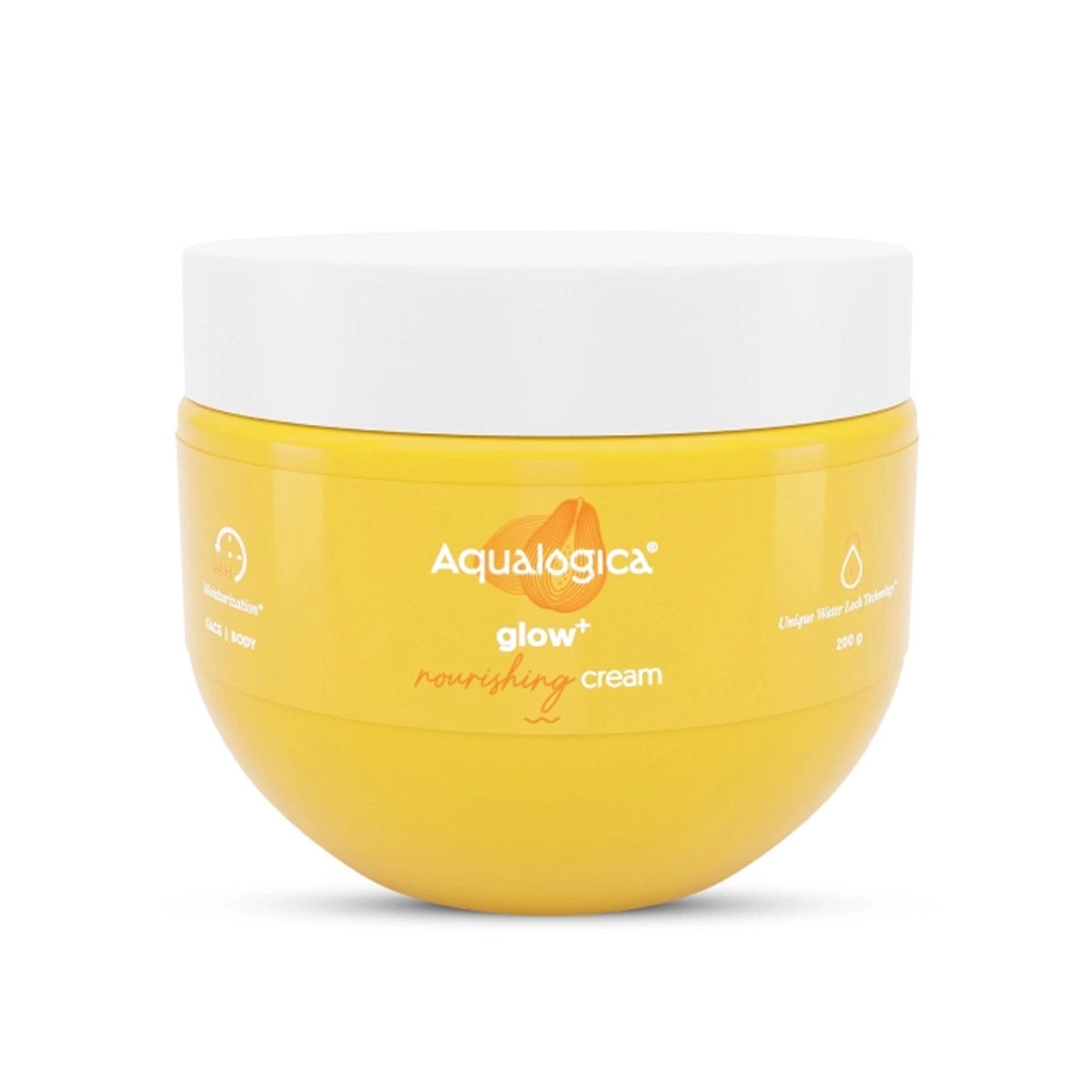 Aqualogica Glow+ Nourishing Cream for Face & Body -  200 ml