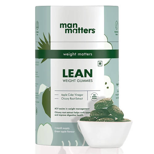 Man Matters Lean Gummies Green Apple Flavor