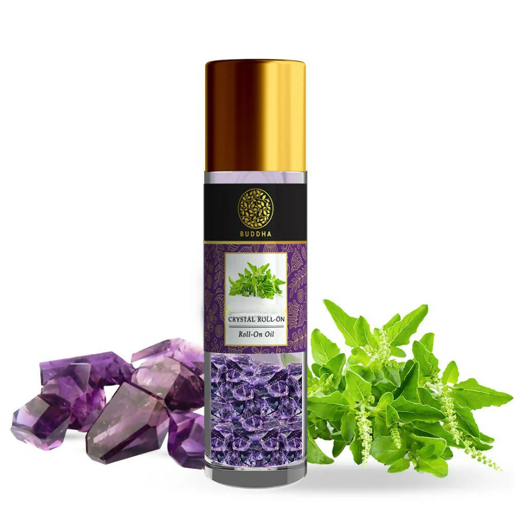 Buddha Natural Crystal Roll-On For Headache Relief