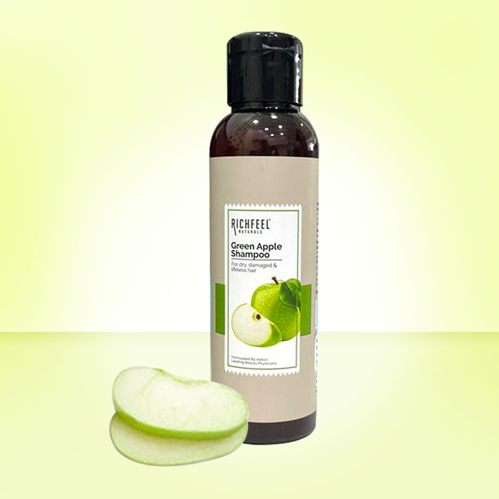 Richfeel Naturals Green Apple Shampoo - 100 ml