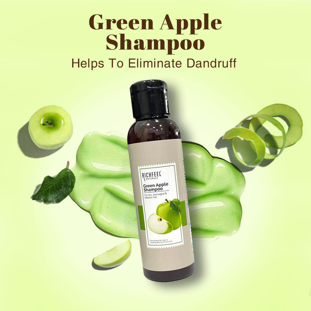 Richfeel Naturals Green Apple Shampoo - 100 ml