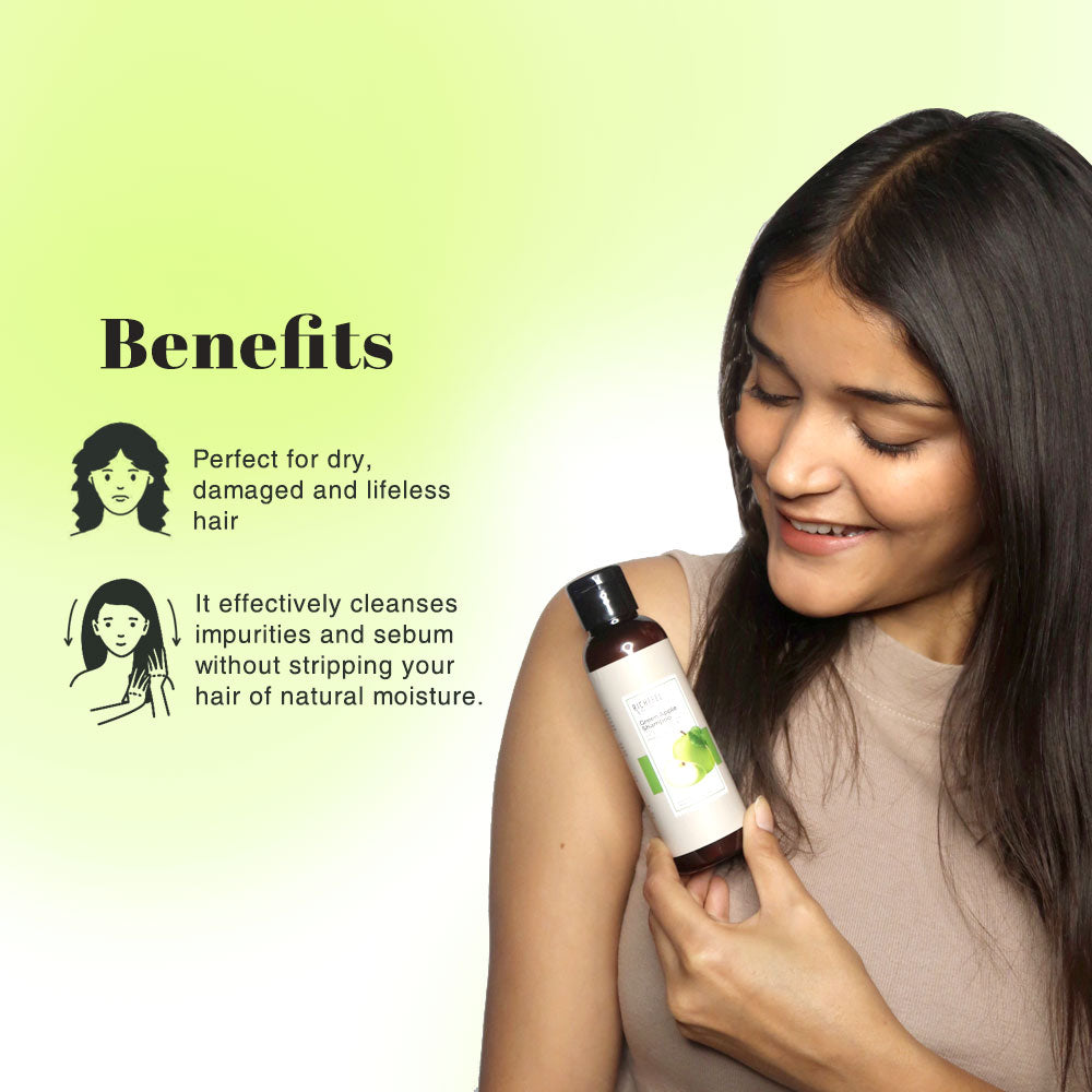 Richfeel Naturals Green Apple Shampoo - 100 ml