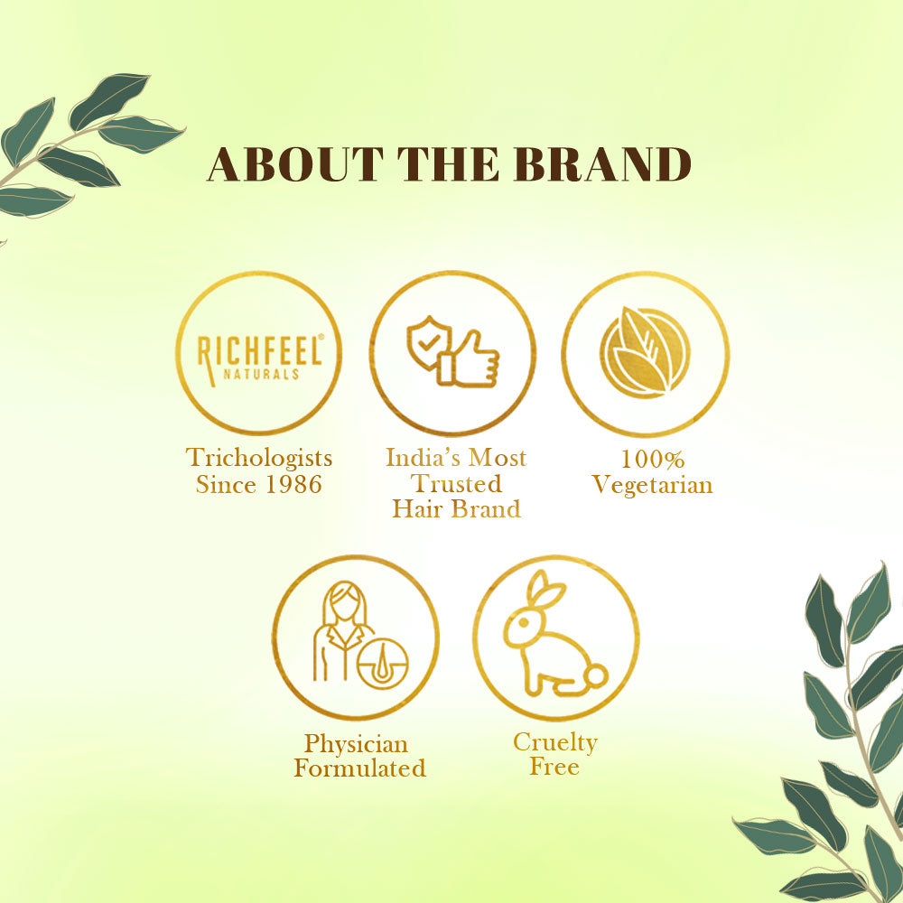 Richfeel Naturals Green Apple Shampoo - 500 ml