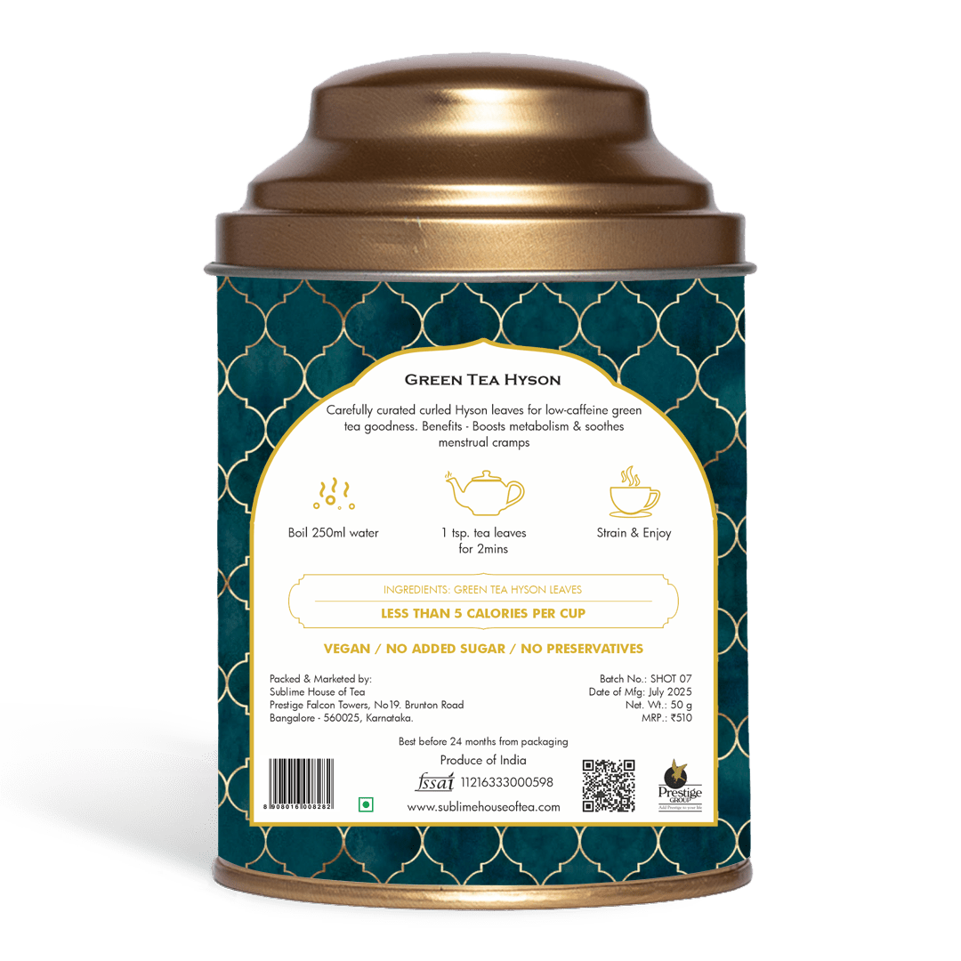 Sublime Inspiring Awe Green Tea Hyson