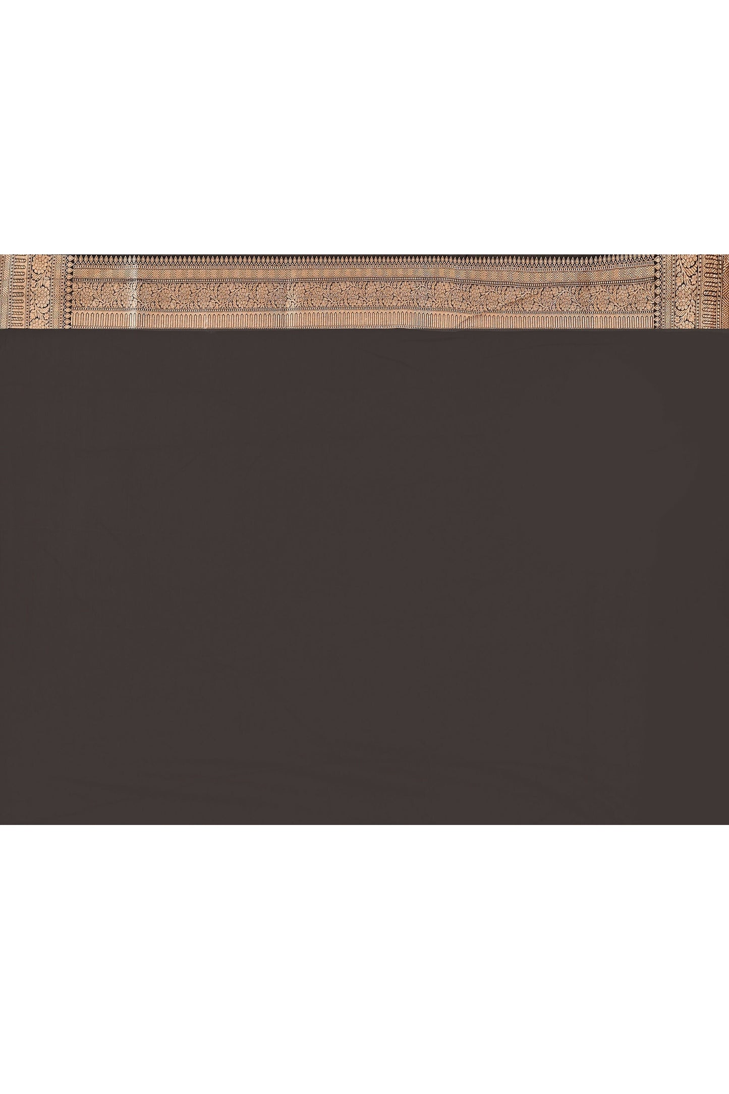 Joban Fashion Black Pure Katan Pure Handloom Banarasi Silk Saree