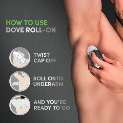 Dove Men + Care Extra Fresh Anti - Perspirant Roll - On
