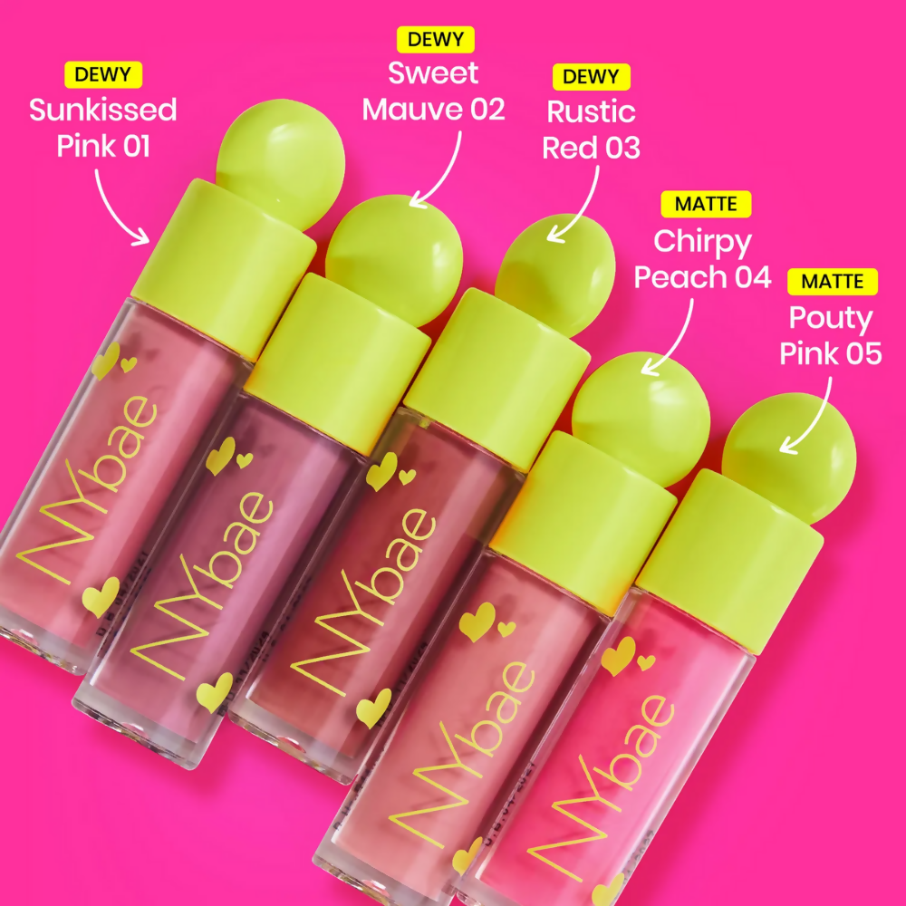 NY Bae Dewy Creme Blush – Pouty Pink 05