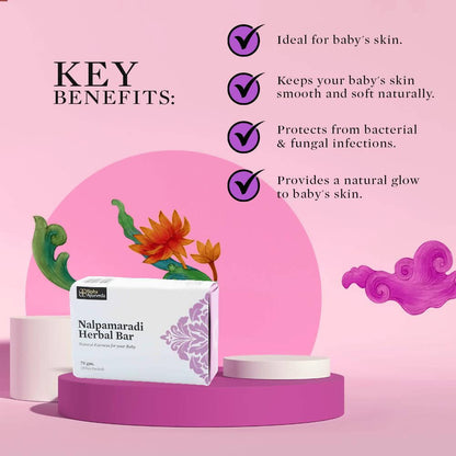 Bipha Ayurveda Nalpamaradi Herbal Bar For Kids