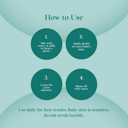 O'Mumsie Secret Glow Skin Brightening Baby Ubtan