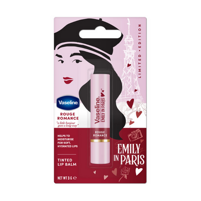 Vaseline Emily In Paris Tinted Lip Balm Stick - Rouge Romance
